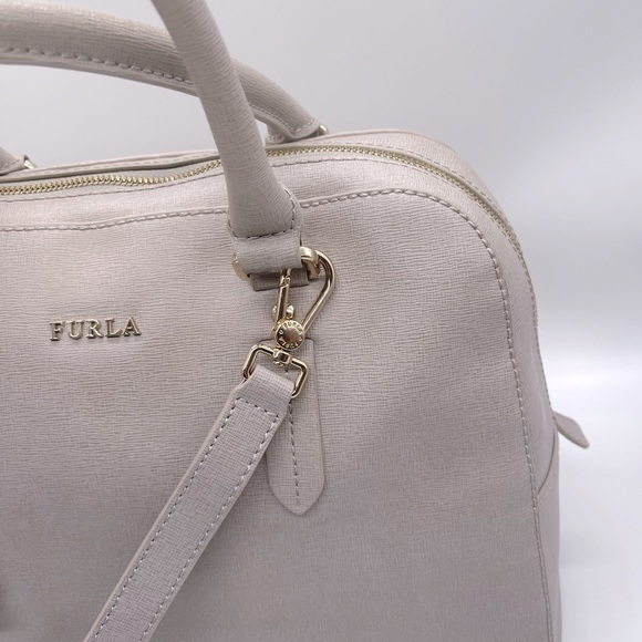 FURLA LEATHER LARGE SATCHEL - Picture 5 of 8